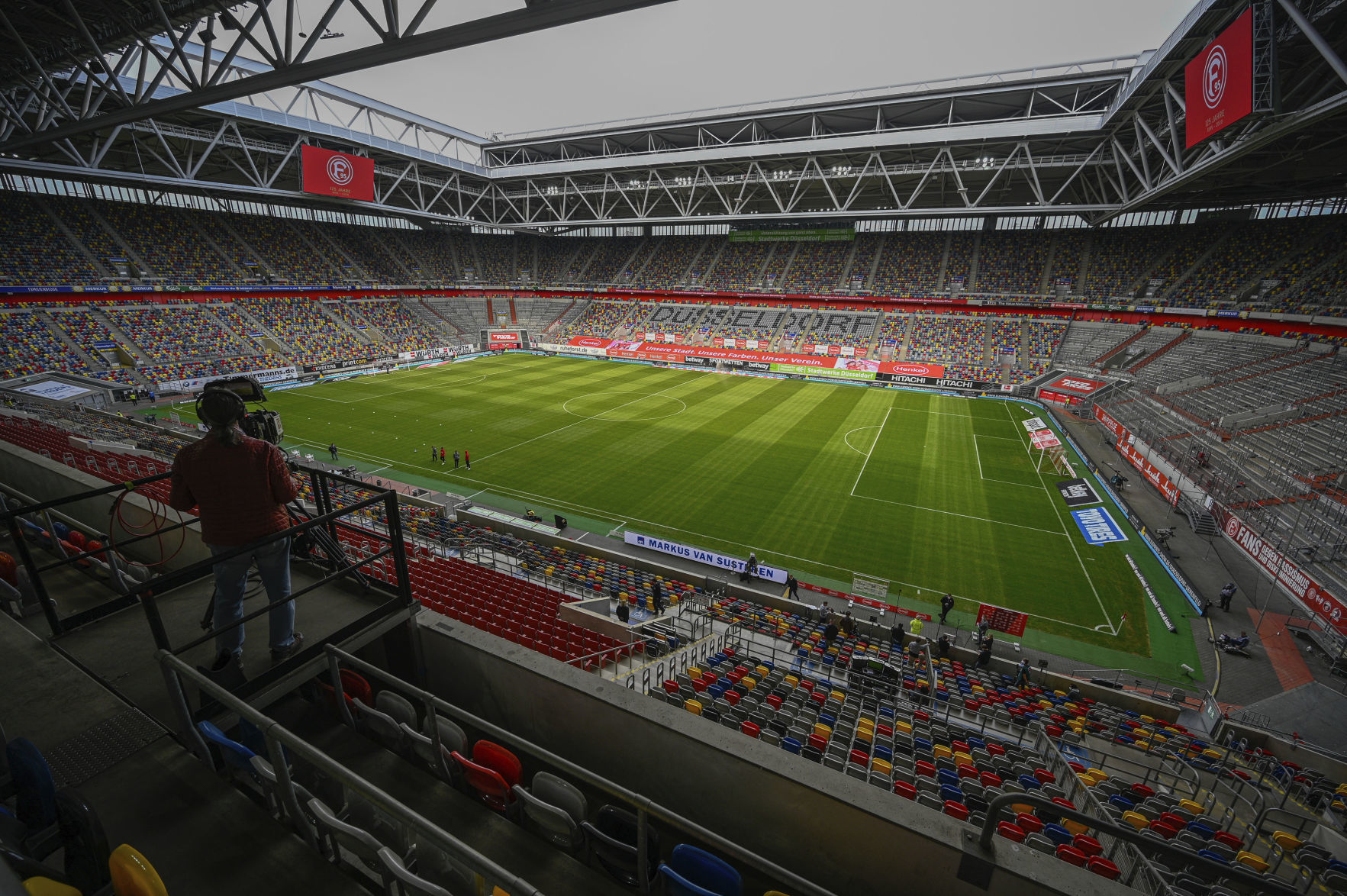 APTOPIX Virus Outbreak Germany Soccer Bundesliga